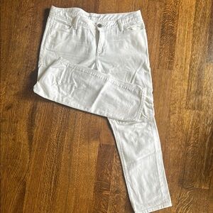 Banana Republic Classic White Denim Jeans